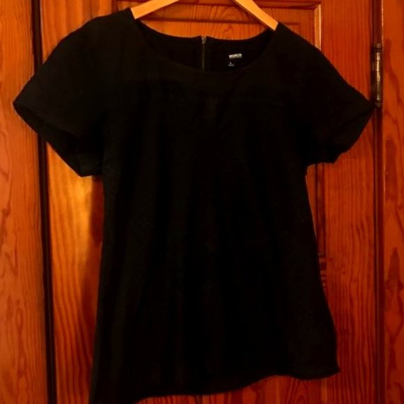 Semi sheer cotton blouse - Brooklyn Industries - Picture 1 of 7